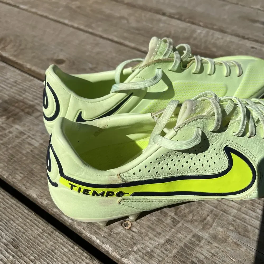 Men's Size 8 Nike Tiempo Legend 9 Elite SG-PRO P “Barely Green” FD0272-705